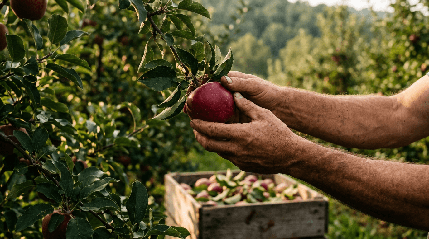Apple Picking Starts Aug. 15 on Tails Creek as Gilmer's 2026 Season Opens